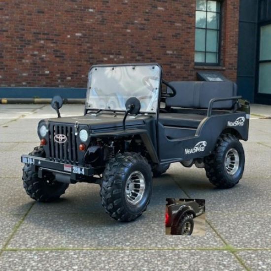 صورة ميني جيب كهربائي – القوة والفخامة في مغامراتك 60v